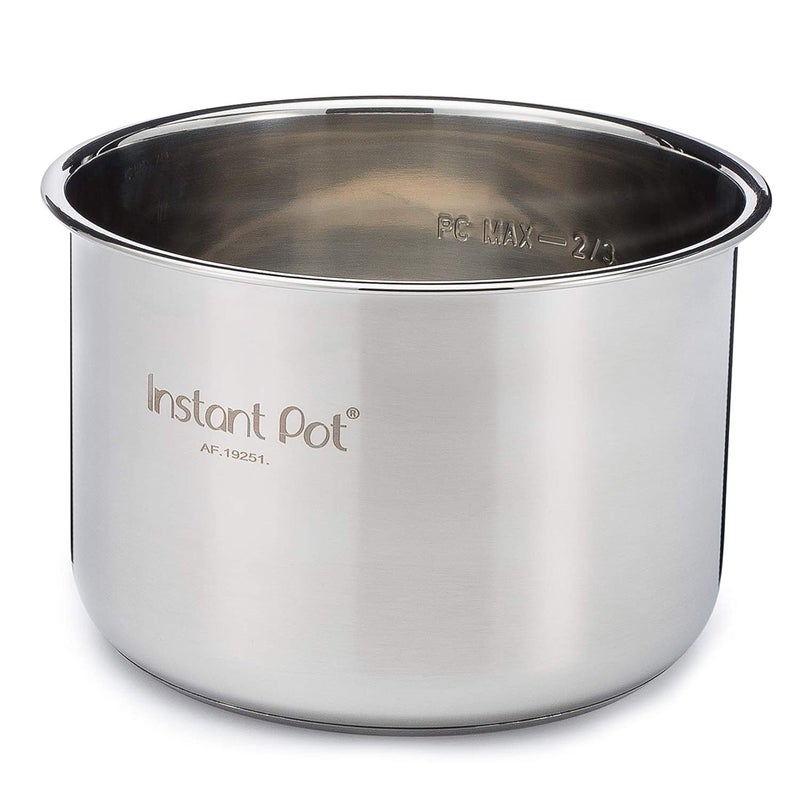 INSTANT Pot 6 Litre Electric Pressure Cooker with Stainless Steel Inner Pot. Pressure Cook, Slow Cook, Saute & More (SS Inner Pot (Extra if Required)) - Image 1