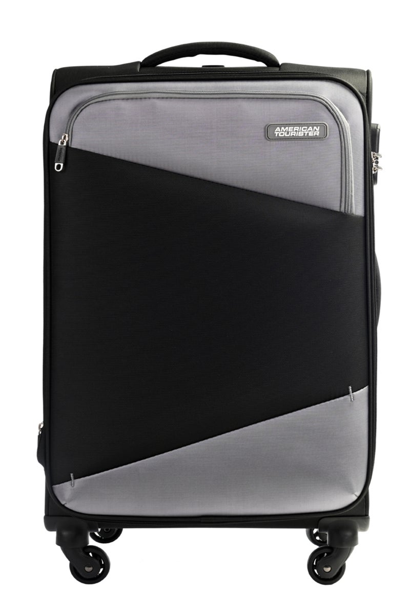 AMERICAN TOURISTER Mystic Expandable Spinner 68cm Black – Medium Check-In Luggage with TSA Lock & Expandable Capacity - Image 2