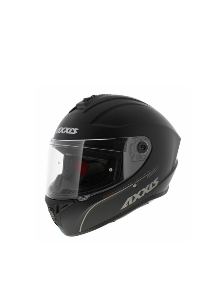 AXXIS Axxis FF112D Draken S Solid V.2 A11 Matt Black Helmet  - Image 4