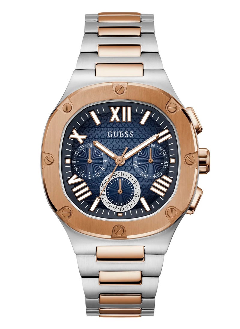 GUESS Mens 2-Tone Multi-function Watch GW0572G4