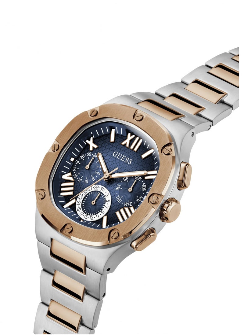 GUESS Mens 2-Tone Multi-function Watch GW0572G4