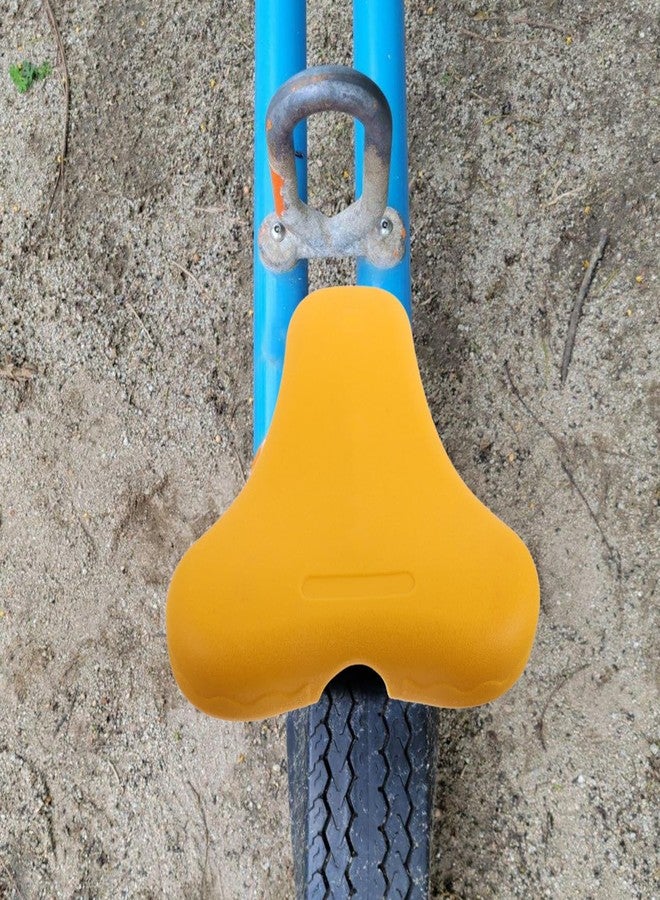 Toddmomy Heavy Duty Seesaw Seat Replacement, Weatherproof Plastic Teeter Totter Seats for Outdoor Playground Equipment, 13.8" Ergonomic Rocker Chair Board for Park, Community Gym & Backyard - Image 5