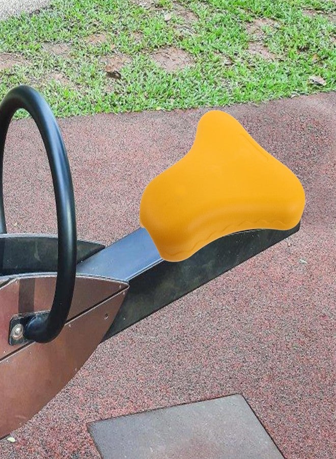 Toddmomy Heavy Duty Seesaw Seat Replacement, Weatherproof Plastic Teeter Totter Seats for Outdoor Playground Equipment, 13.8" Ergonomic Rocker Chair Board for Park, Community Gym & Backyard - Image 2