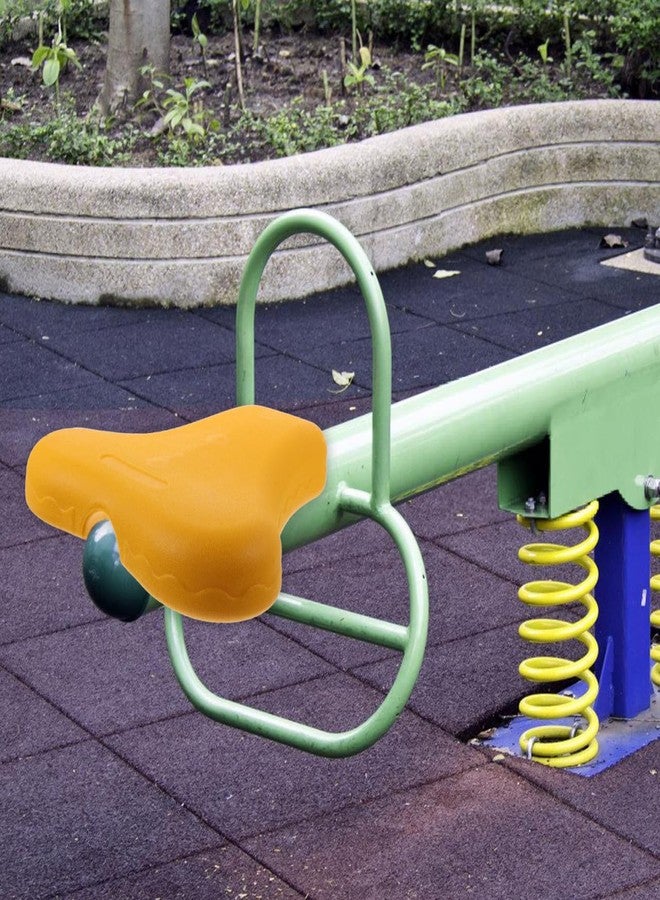 Toddmomy Heavy Duty Seesaw Seat Replacement, Weatherproof Plastic Teeter Totter Seats for Outdoor Playground Equipment, 13.8" Ergonomic Rocker Chair Board for Park, Community Gym & Backyard - Image 4