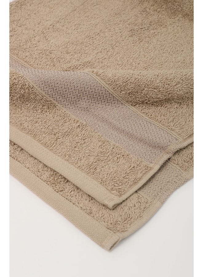 White Rose Towel SERENITY S - 550 GSM - 100% Cotton Terry -Bath Sheet 80x160 cm-Premium Touch-Quick Dry - Super Absorbent-Camel  - Image 4