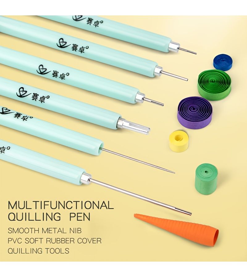 Smooth Tip Roller Paper Holder For Quilling Pen Essential Kit - Image 1