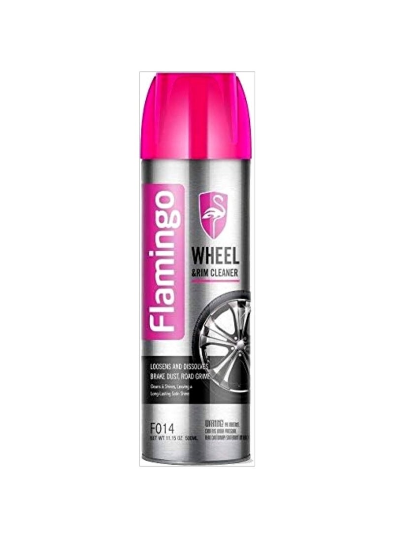 Flamingo Foam Tire Cleaner and Rims Polish | F014 | 500ml - Image 1