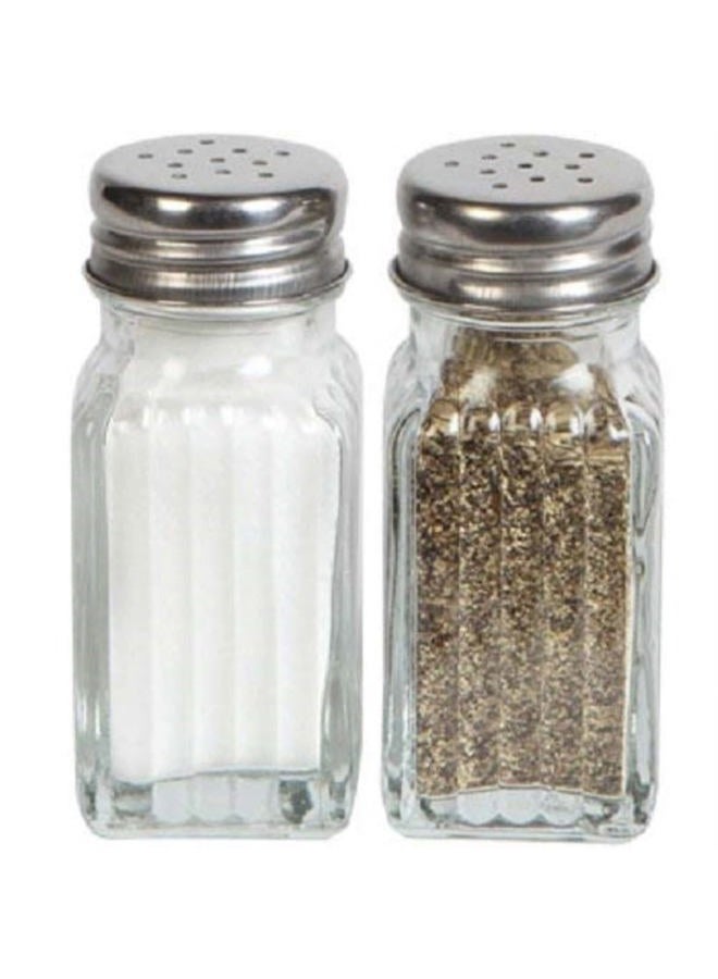 Greenbrier , 2-ct. Set Glass Salt and Pepper Shakers, 2 - Image 2