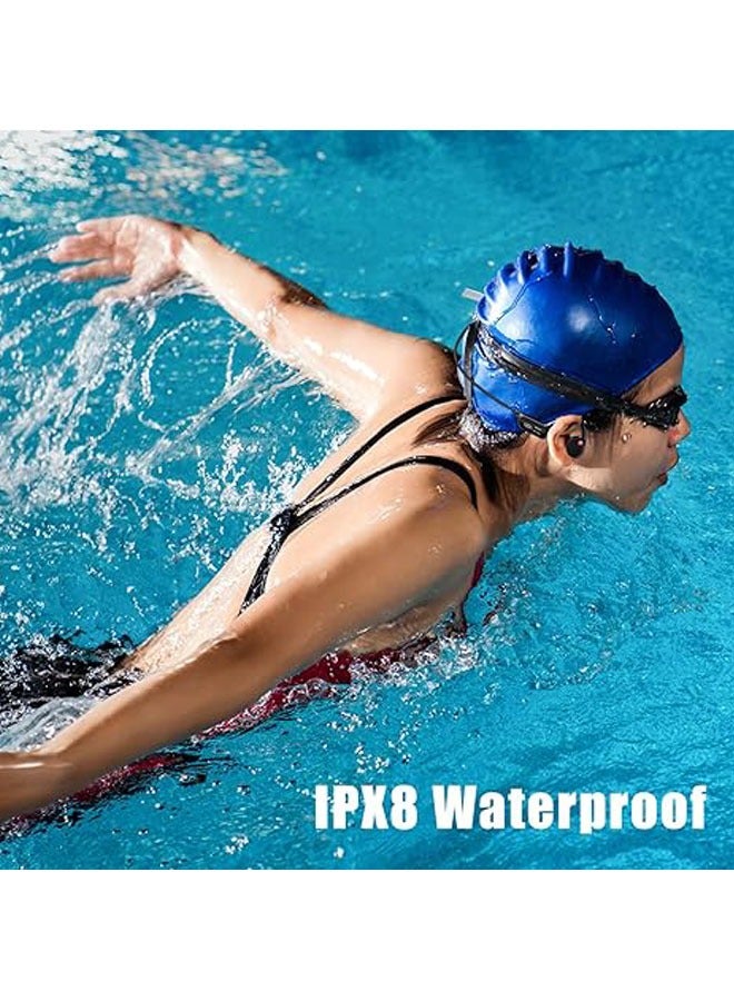 general LED Display Bone Conduction Headphones Bluetooth 5.3 Open Earphones Wireless Sport with Built-in Microphone IPX8 Waterproof Swimming Running - Image 4