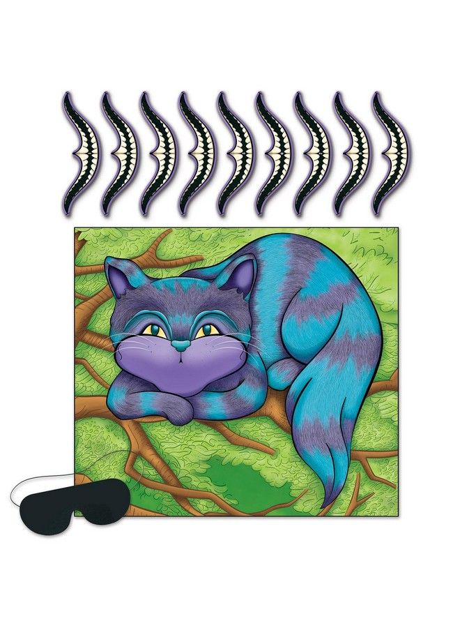 Beistle Pin The Smile On The Cheshire Cat Game 1 Pc - Image 2