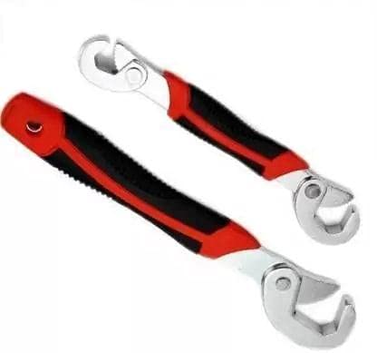 GENERIC Snap n Grip Professional Adjustable Double Sided Speed Wrench Pack of 2 9mm to 32mm Black Wrench - Image 1