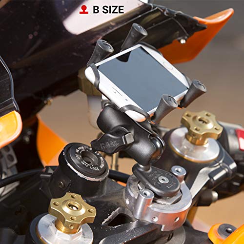 RAM Mounts Motorcycle Fork Stem Ball Base RAM-B-342U with B Size 1" Ball for Stems 12mm to 38mm in Diameter - Image 5