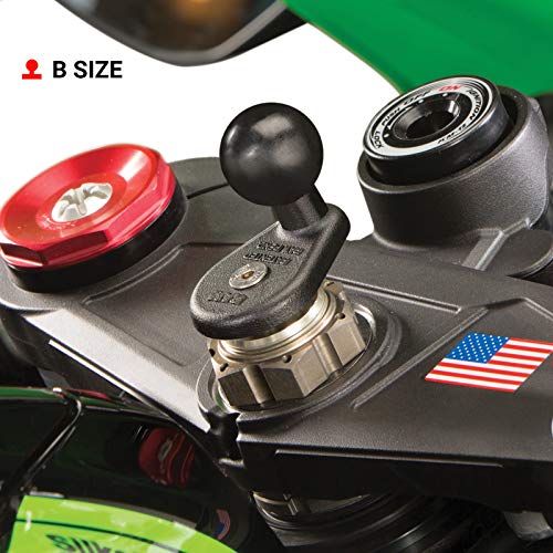 RAM Mounts Motorcycle Fork Stem Ball Base RAM-B-342U with B Size 1" Ball for Stems 12mm to 38mm in Diameter - Image 3