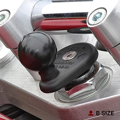 RAM Mounts Motorcycle Fork Stem Ball Base RAM-B-342U with B Size 1" Ball for Stems 12mm to 38mm in Diameter - Image 4