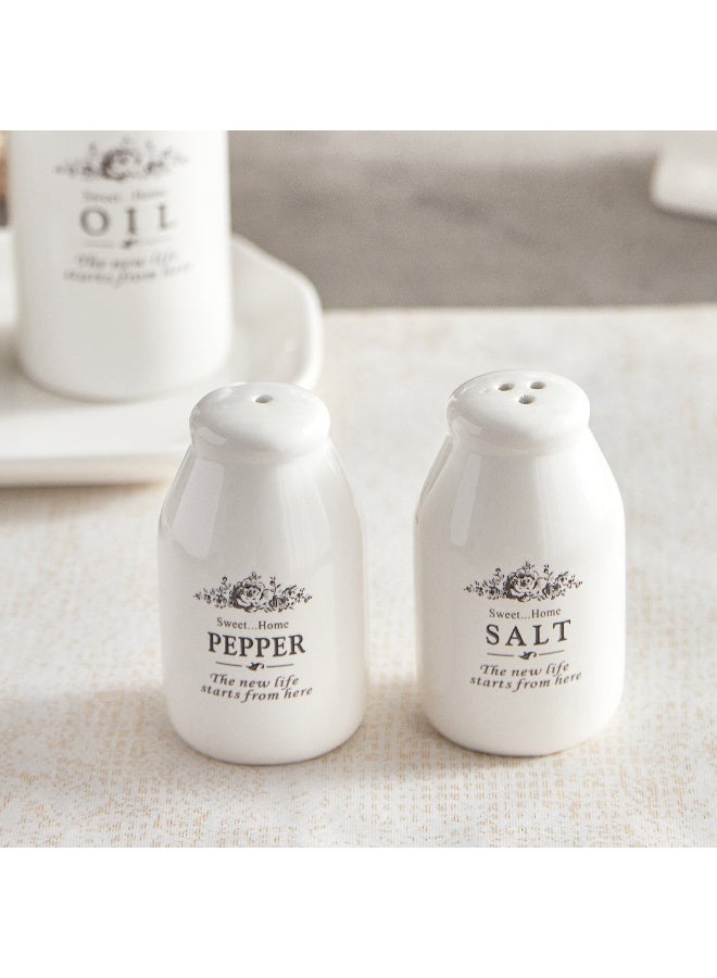 Home Box 4-Piece Spice Mill Set With Stand - Image 4