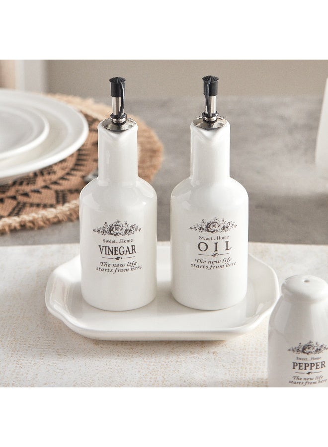 Home Box 4-Piece Spice Mill Set With Stand - Image 3