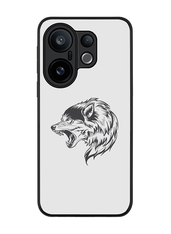 Stylizedd For vivo X200 FE / S30 Pro mini Case,Slim fit Camera Protection, Shockproof Thin Phone cover  - Bear Growl