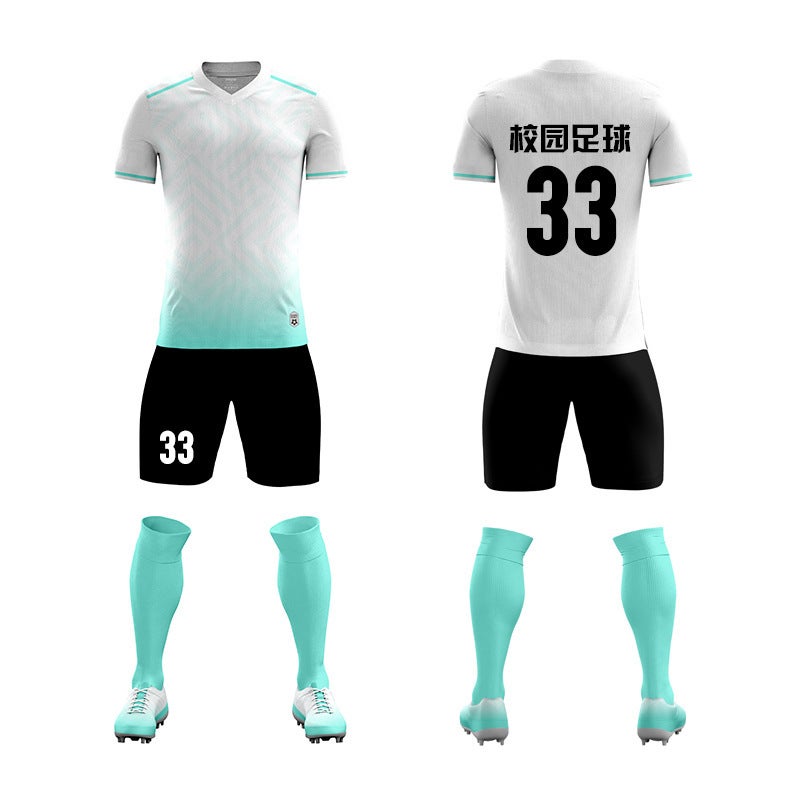 Adult Children'S Football Uniform Suit Training Camp Training Team Uniform School Student Competition Football Sports Jersey Printed - Image 5