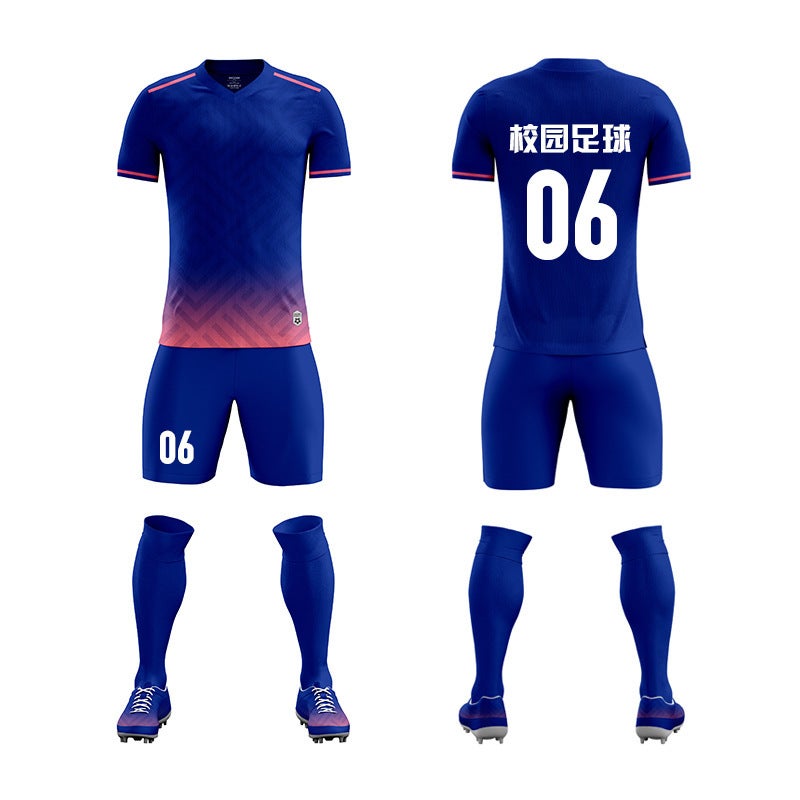 Adult Children'S Football Uniform Suit Training Camp Training Team Uniform School Student Competition Football Sports Jersey Printed - Image 4