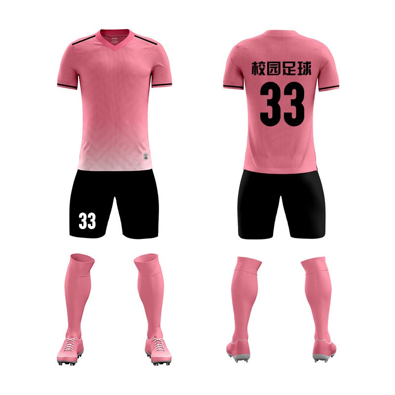 Adult Children'S Football Uniform Suit Training Camp Training Team Uniform School Student Competition Football Sports Jersey Printed - Image 2