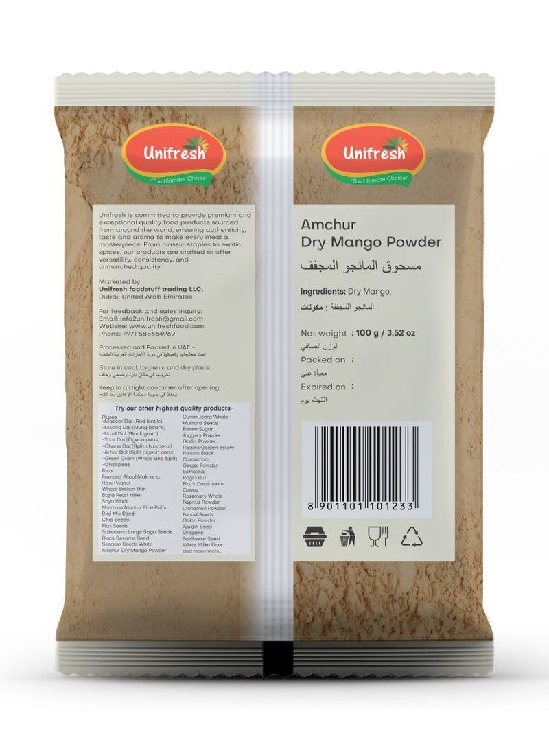 Unifresh Amchur Dry Mango Powder 100g - Image 2