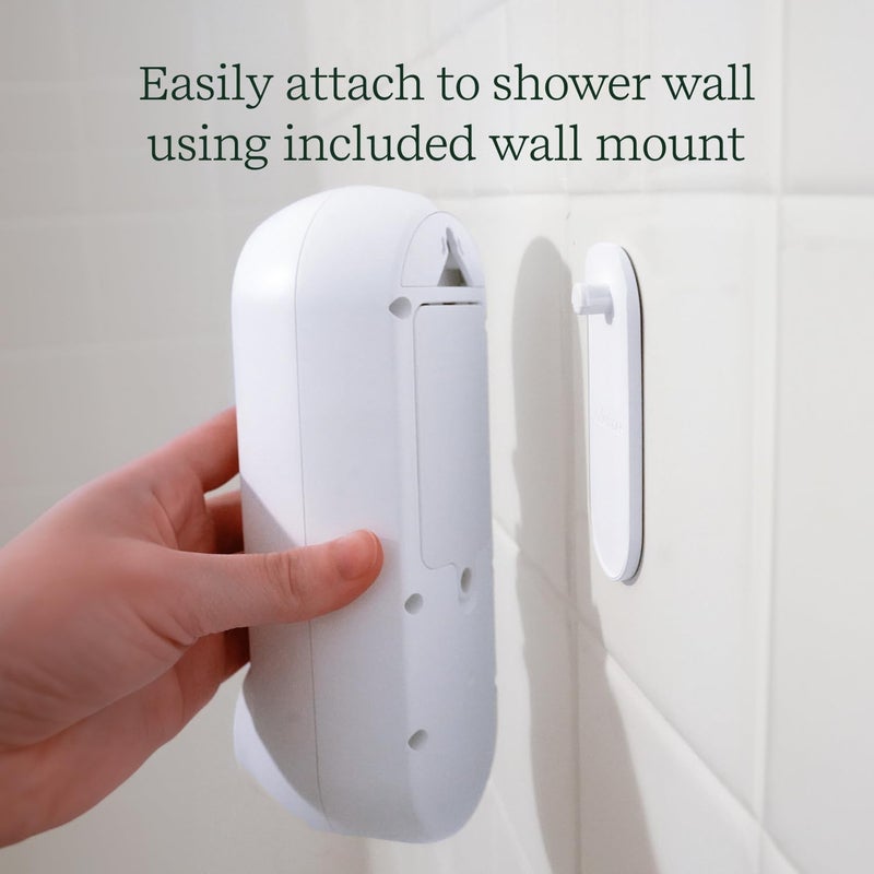 Lifelines Shower Diffuser - Wall-Mounted Essential Oil Diffuser for Showers - Aromatherapy Diffuser for Home Spa Experience, Auto Shut-Off Feature - ClickWick Essential Oil Blend Included - Image 4