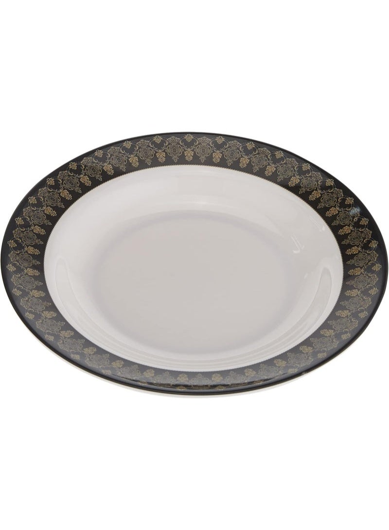 Servewell Henna Melamine Round Rim Soup Plate-23CM - Image 3