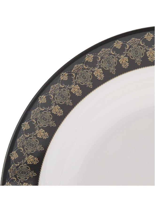 Servewell Henna Melamine Round Rim Soup Plate-23CM - Image 2
