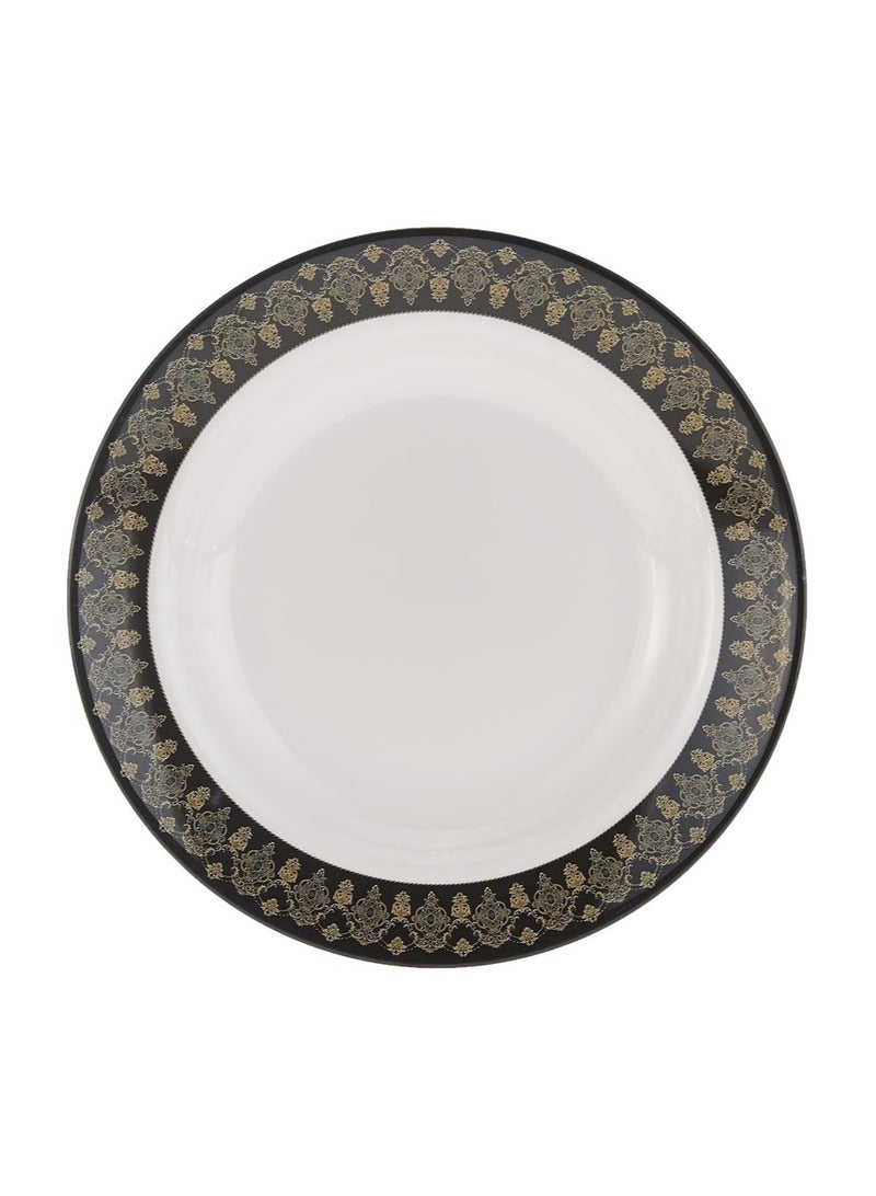Servewell Henna Melamine Round Rim Soup Plate-23CM - Image 1