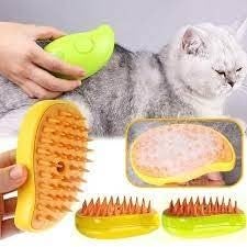 VXI Pet Grooming Brush, Double-Sided Slicker Brush with Plastic Bristles, Lime Green and Orange - Image 4