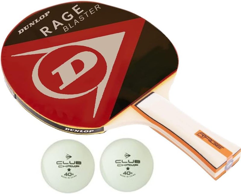 DUNLOP Rage Blaster Table Tennis Set with 2 Balls - Image 3