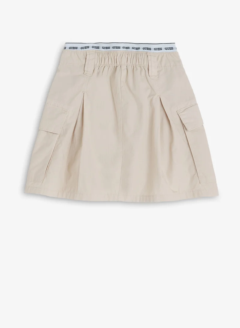 GUESS Youth Poplin Mini Skirt