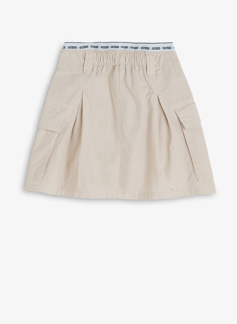 GUESS Youth Poplin Mini Skirt - Image 2