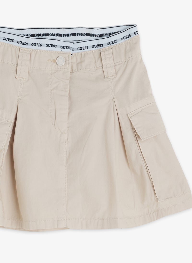 GUESS Youth Poplin Mini Skirt - Image 3