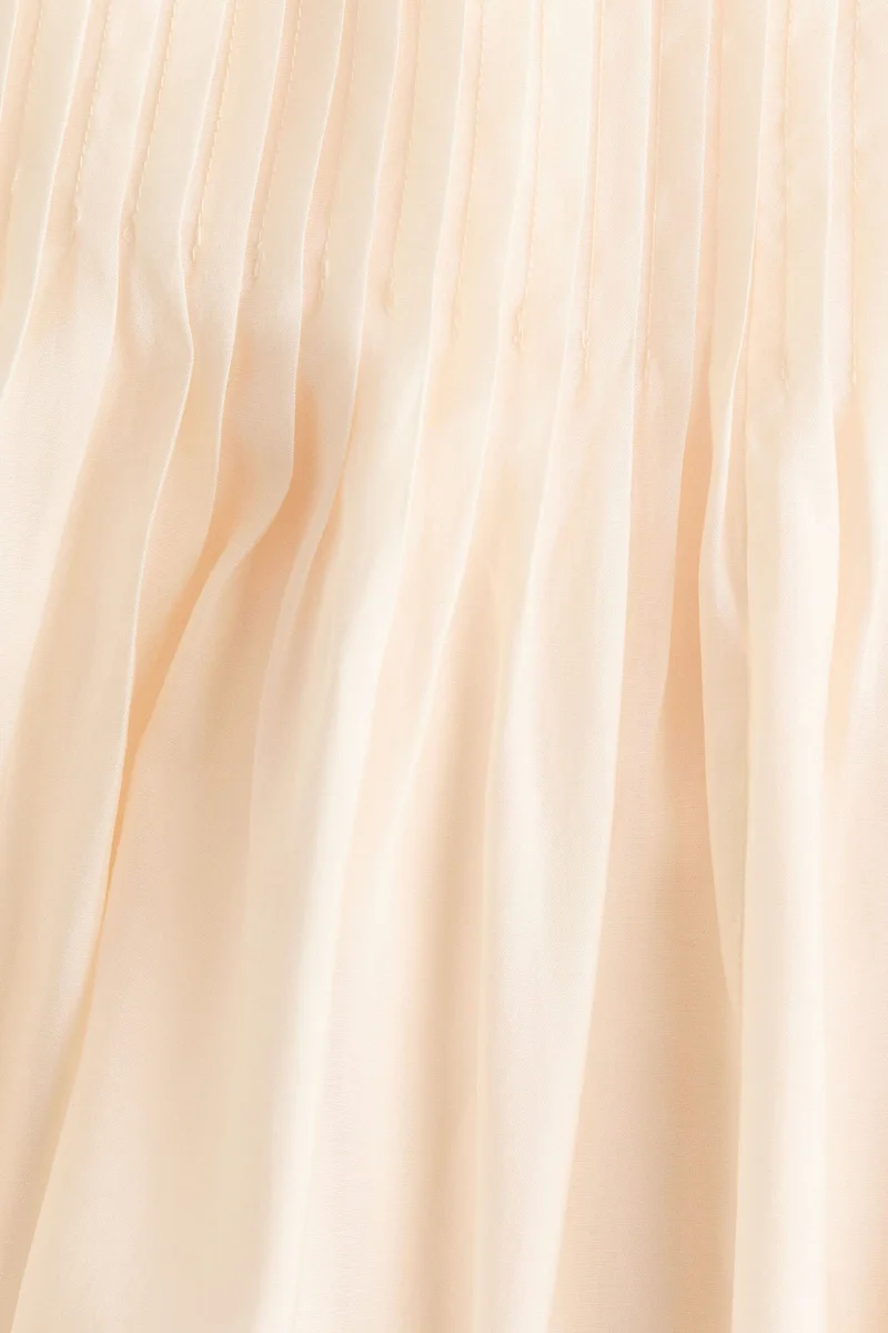 H&M Pintucked flared-skirt dress