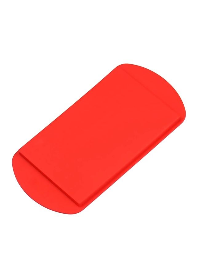 CYTHERIA Silicone Ice Cube Mold Tray Red 23.8x12.1x1.1cm - Image 2