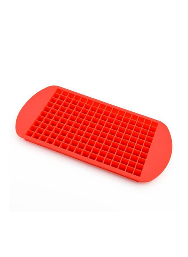 CYTHERIA Silicone Ice Cube Mold Tray Red 23.8x12.1x1.1cm - Image 3