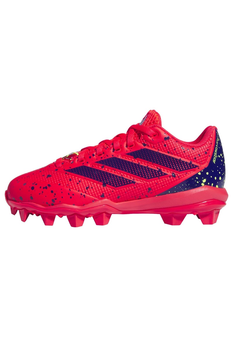 adidas Unisex-Kids Adizero Impact Molded 2.0 SHD, Lucid Red/Lucid Blue/Lucid Lemon, 2 - Image 1