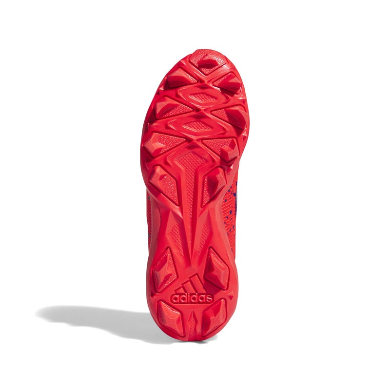 adidas Unisex-Kids Adizero Impact Molded 2.0 SHD, Lucid Red/Lucid Blue/Lucid Lemon, 2 - Image 3