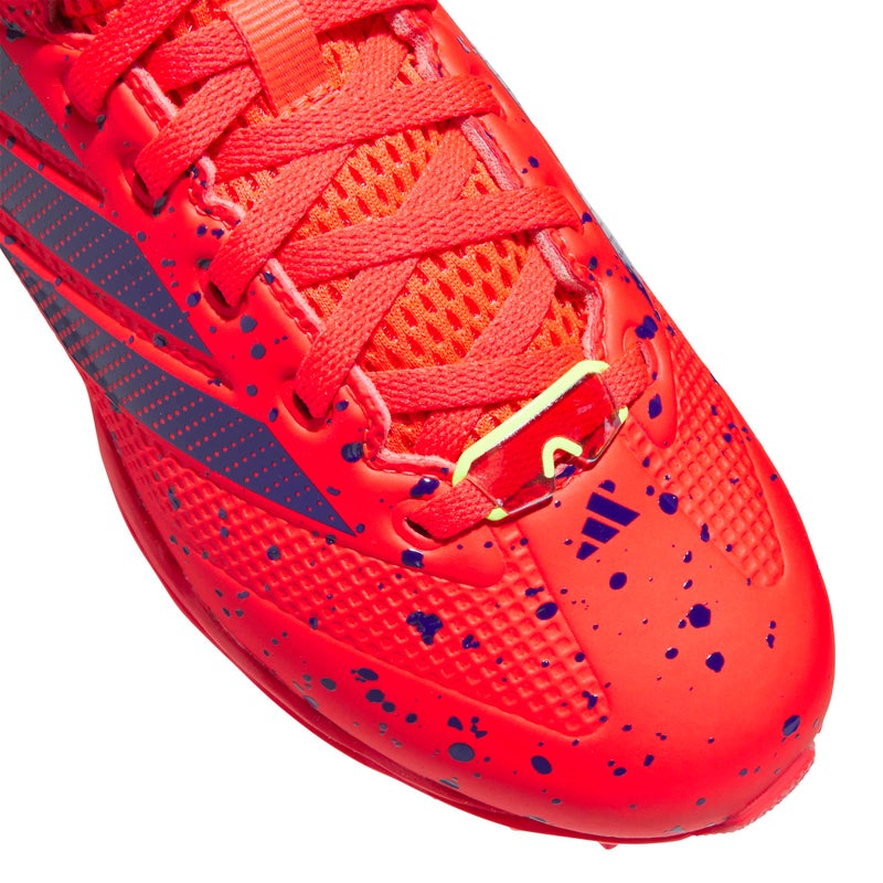 adidas Unisex-Kids Adizero Impact Molded 2.0 SHD, Lucid Red/Lucid Blue/Lucid Lemon, 2 - Image 5