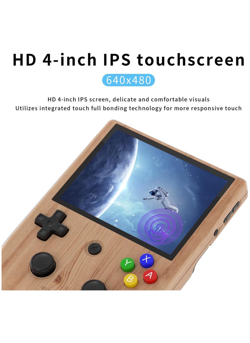 ANBERNIC  - RG405V Retro Video Handheld Game Console Android 12 System 4 inch IPS Touch Screen Game Player Built-in 128G TF Card 3154 Classic Games 5500 mAh Battery Compatible With Bluetooth And WiFi - Image 1