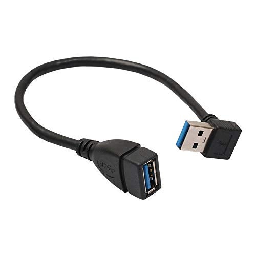 ANRANK USB 3.0 Right Angle 90 Degree Extension Cable Male to Female Adapter Cord - Image 3