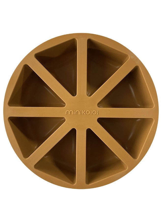 Minikoioi Slices Cake Silicone Mold Woody Brown - Image 1