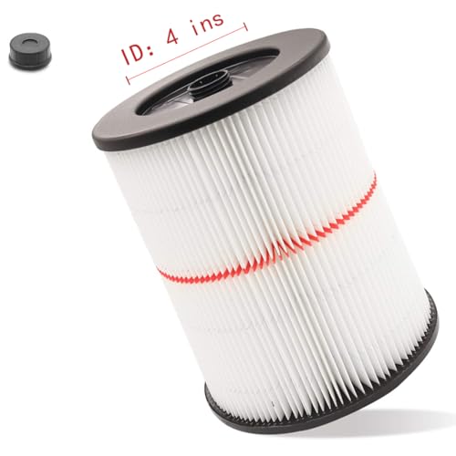 MZY LLC 17816 Filter for Craftsman Shop Vac Air Filter, Replacement for Craftsman Wet Dry Vac Filter for Craftsman 9-17816 Vacuum Filter 5 6 8 12 16 Gallon and Larger Vacuum Cleaner 2 Pack - Image 3
