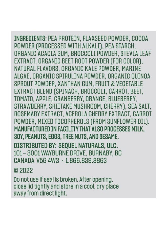 Vega Essentials Plant Based Protein Powder, Chocolate - Vegan, Superfood, Vitamins, Antioxidants, Keto, Low Carb, Dairy Free, Gluten Free, Pea Protein for Women & Men, 1.4 lbs (Packaging May Vary)  - Image 2