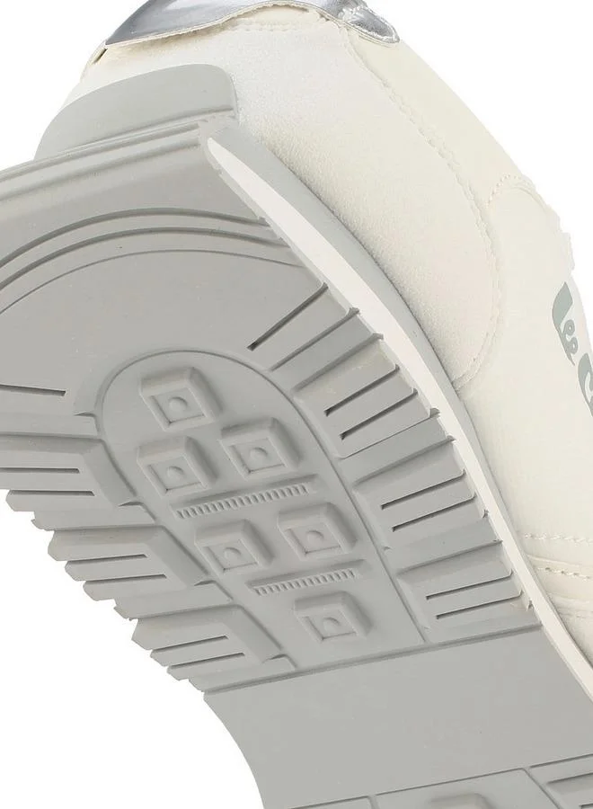 Lee Cooper WHITE Women Panelled Lace-Up Ankle Sneakers for Women | Best Price UAE