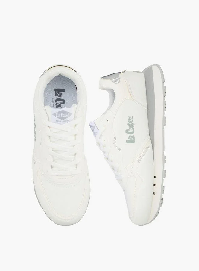 Women Panelled Lace-Up Ankle Sneakers