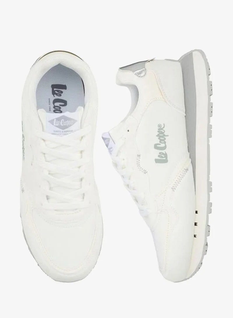 Women Panelled Lace-Up Ankle Sneakers