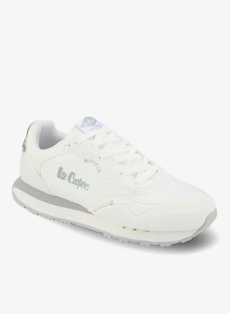 لي كوبر Women Panelled Lace-Up Ankle Sneakers