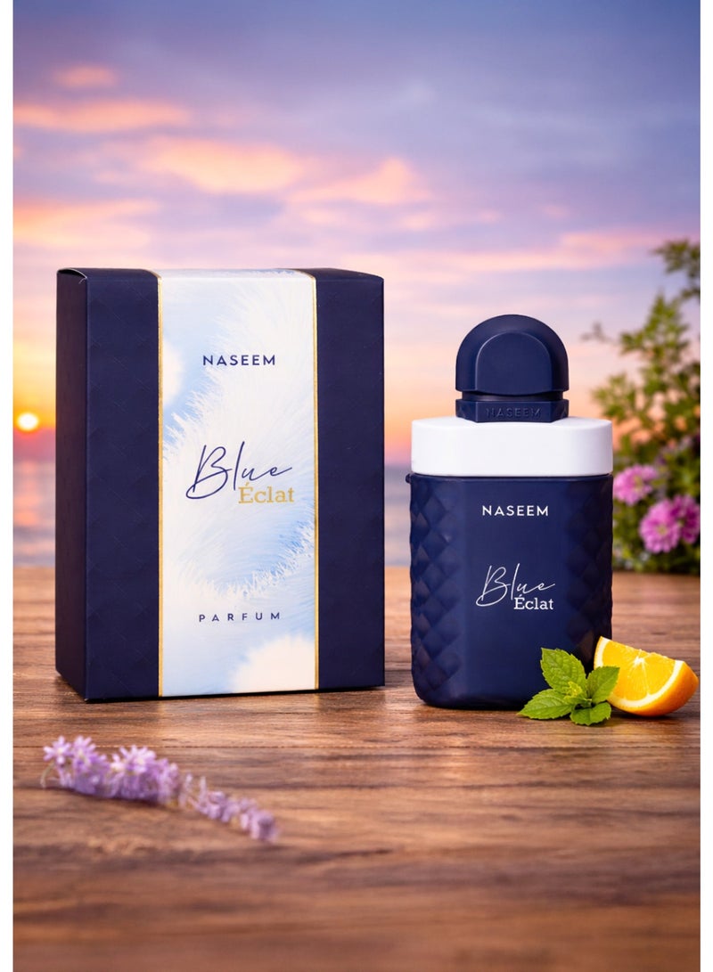 Naseem Blue Eclat Parfum For Men - 100ML - Image 3